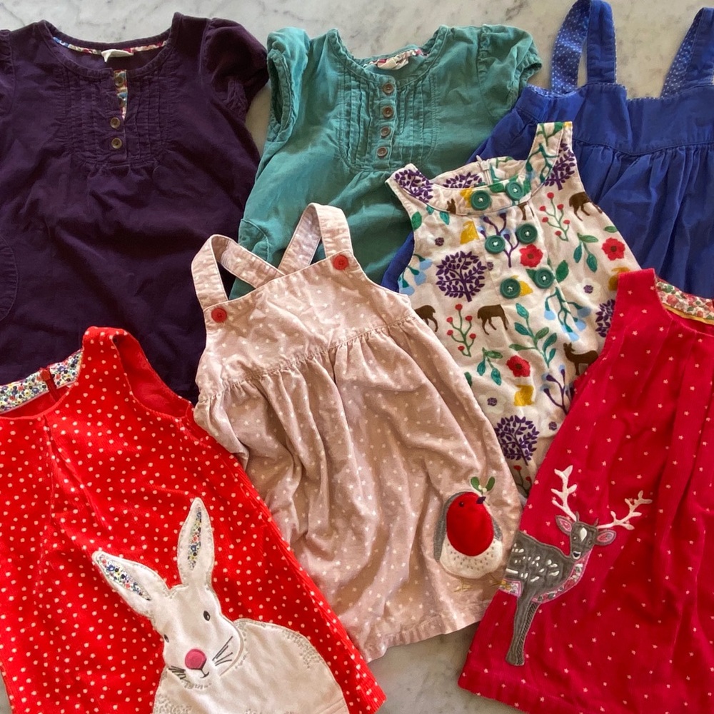 Mini Boden Size 3-4 year Corduroy Dresses